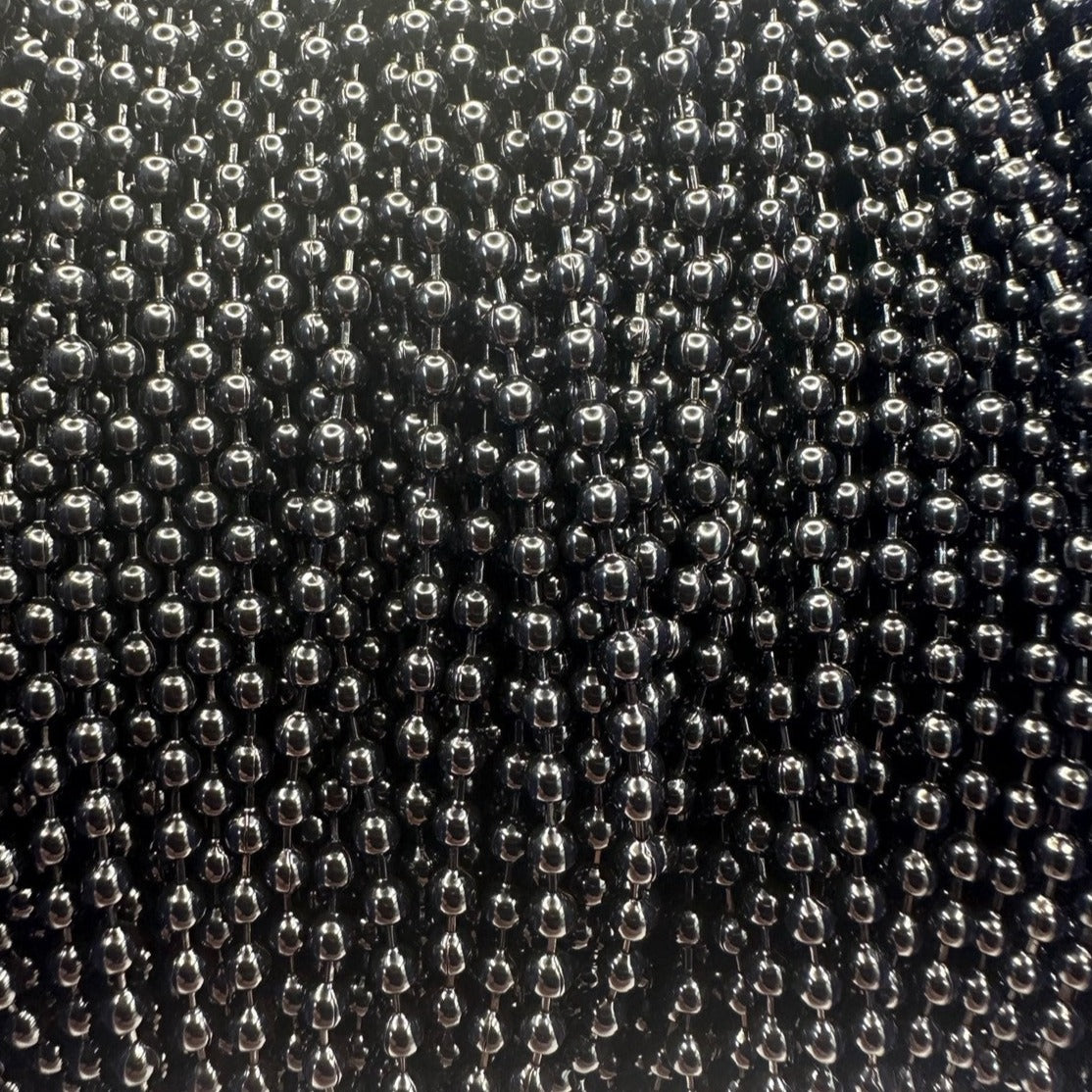 Black Steel Ball Chain