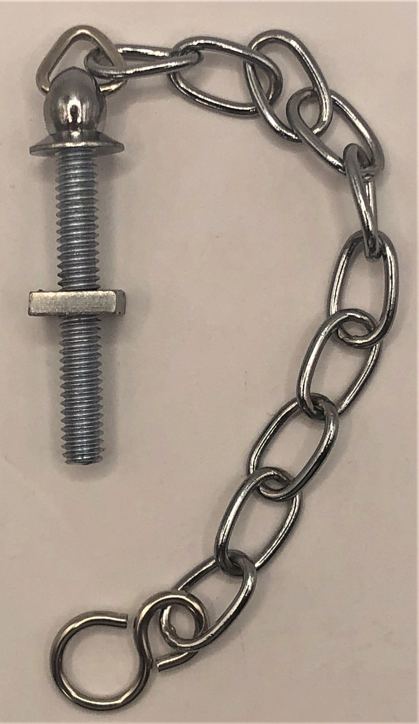 Chrome Plated Oval Link Bath Chains with Stay