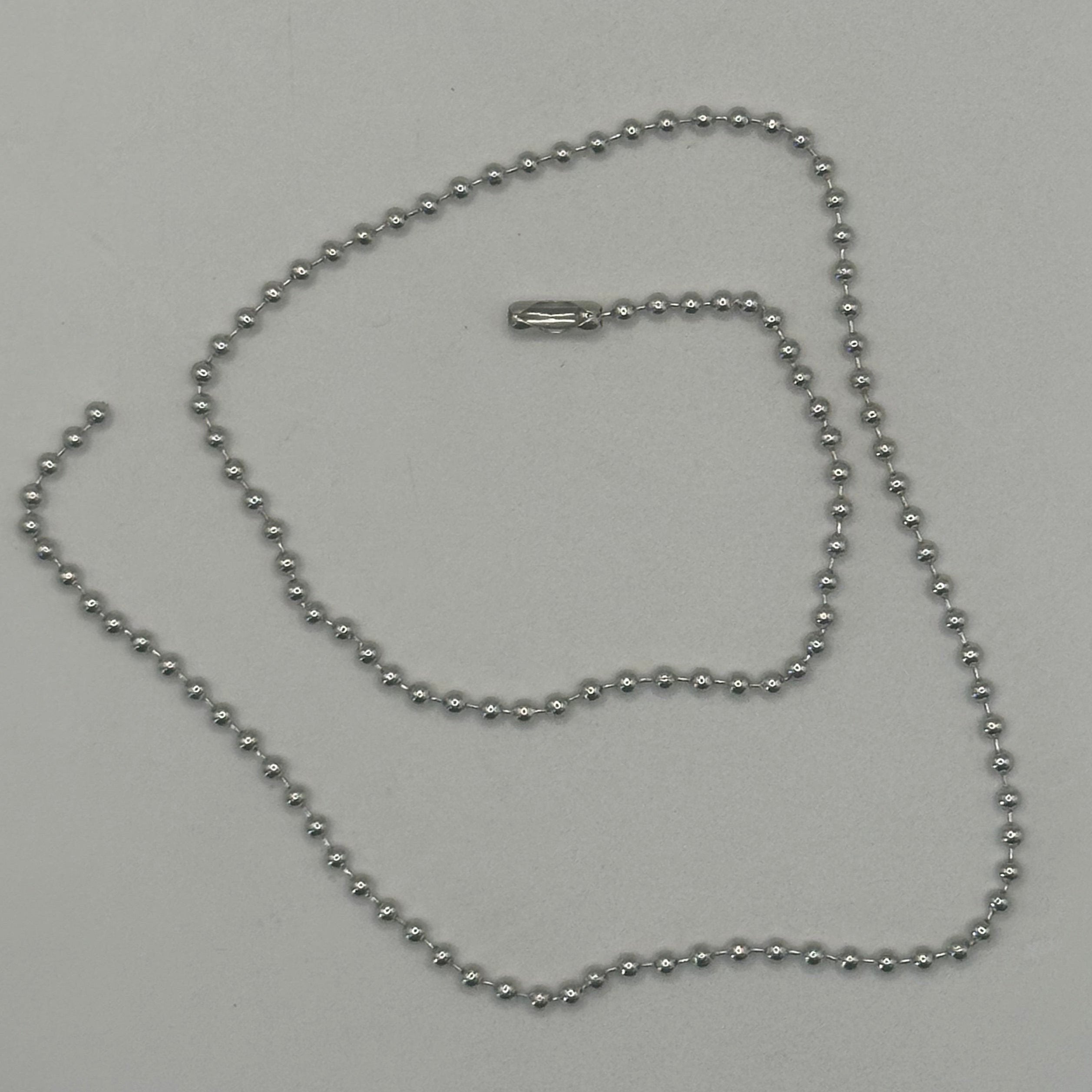 200 pcs 100 mm Long Bead Connector Clasp Ball Chains Keychain Tag Keychain Ball Chain 2.4 200 pcs 100 mm Long Bead Connector Clasp Ball Chains Keychain Tag Keychain Ball Chain 2.4