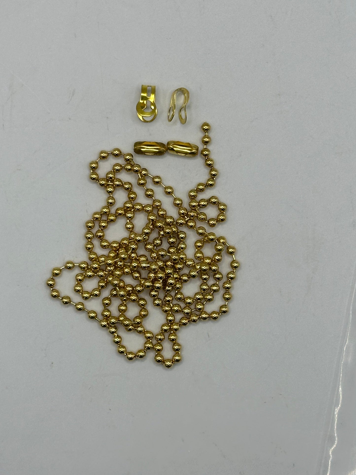 Starter Ball Chain Kit (Chrome / Brass)