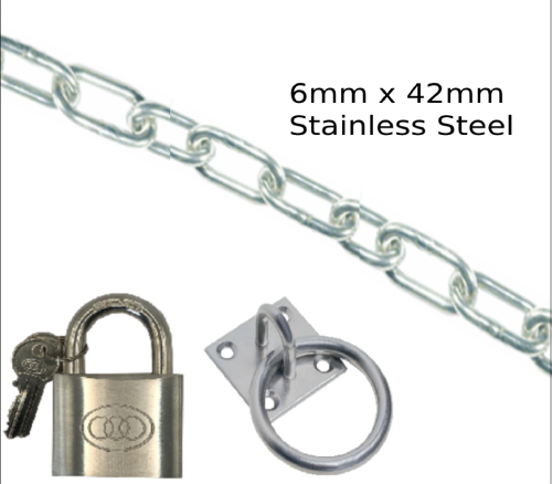 Security Kit - Stainless Steel