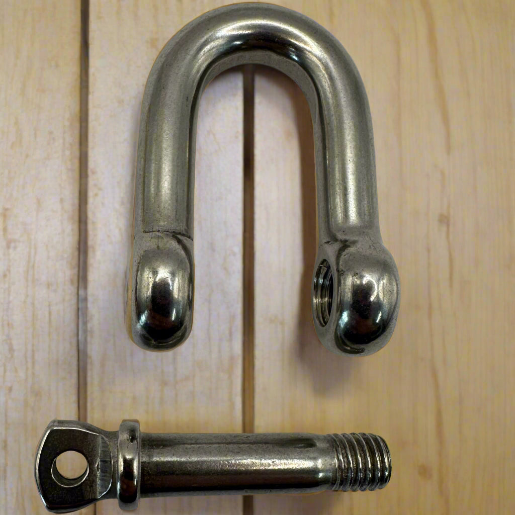Hot Galvanised Steel Dee Shackles