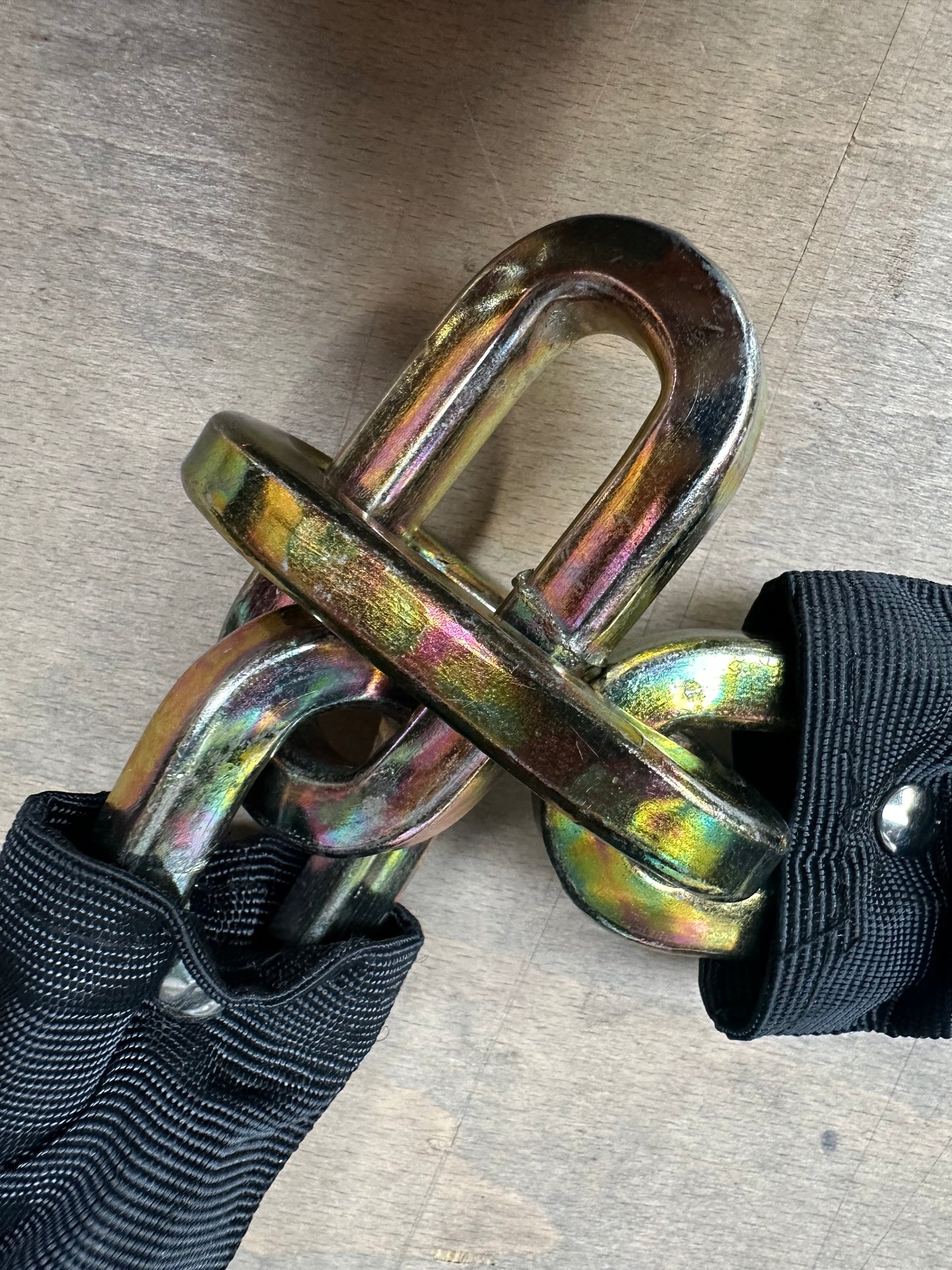 Quadlink Security Chain with Fabric Sleeve