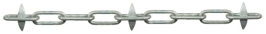 Hot Galvanised Steel Chain Diamond Spiked Every 4th Link