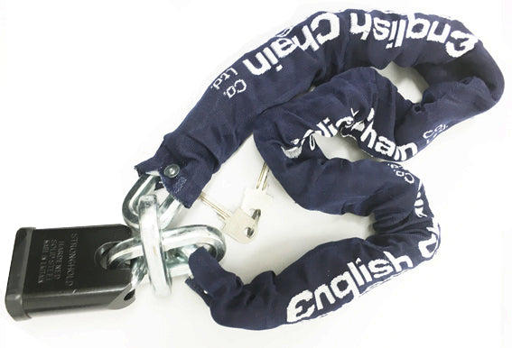 14mm Superquad Security Chain + 65mm Steel Close Shackle Padlock