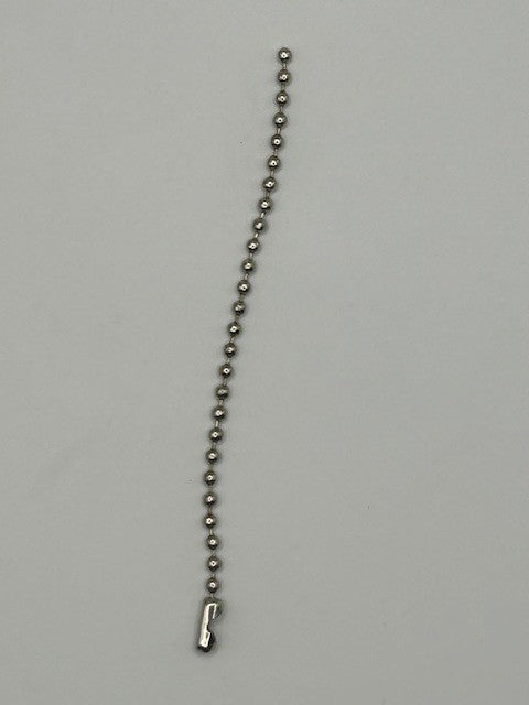 No.3 (2.4mm) Nickel Plated Steel Ball Key Chains