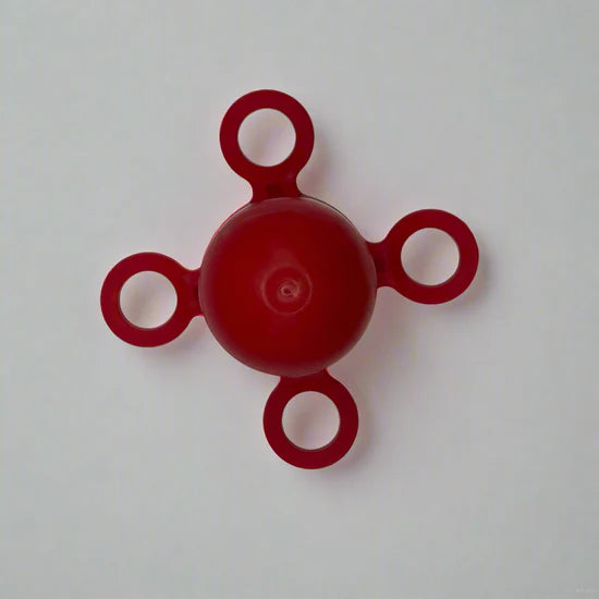 Plastic Cone Caps- H50- Red