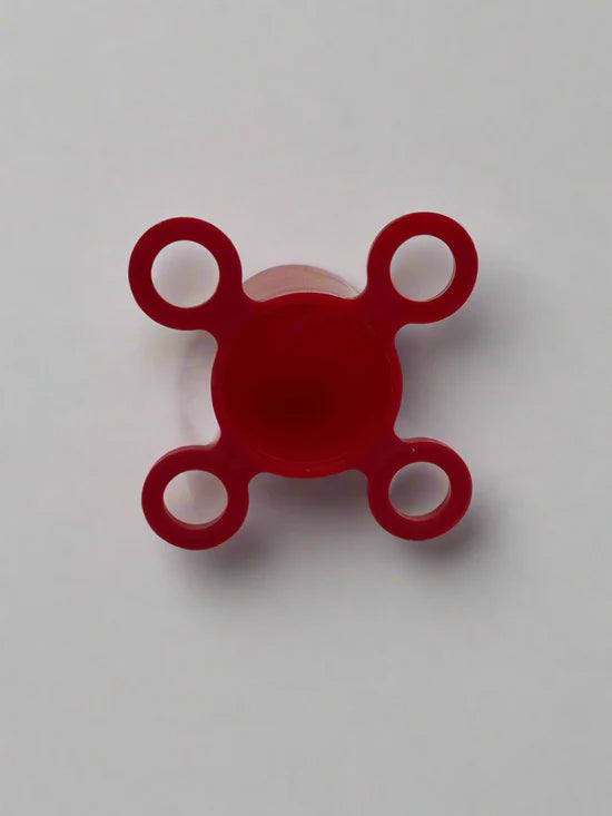 Plastic Cone Caps- H50- Red