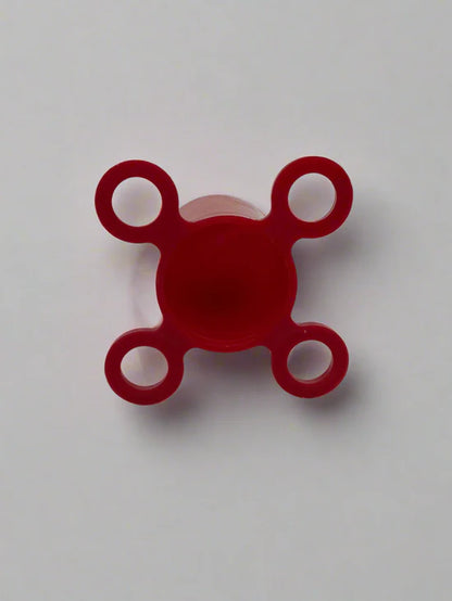 Plastic Cone Caps- H50- Red