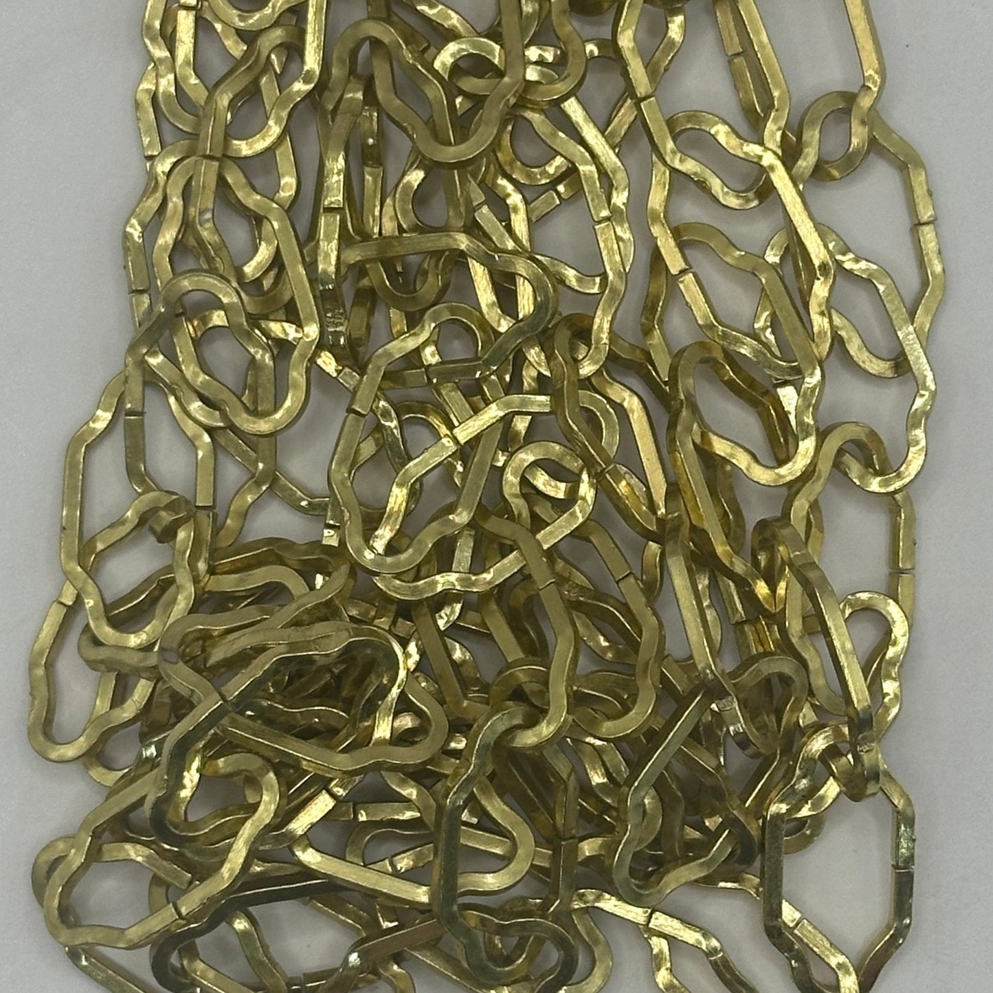 Electro-Brassed Steel Decorative Gothic Chain