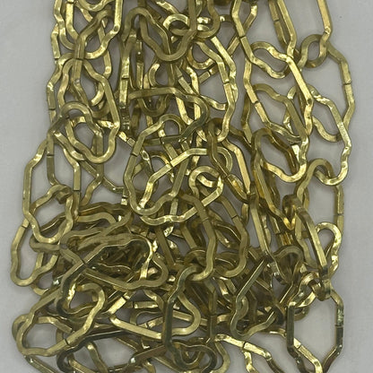 Electro-Brassed Steel Decorative Gothic Chain