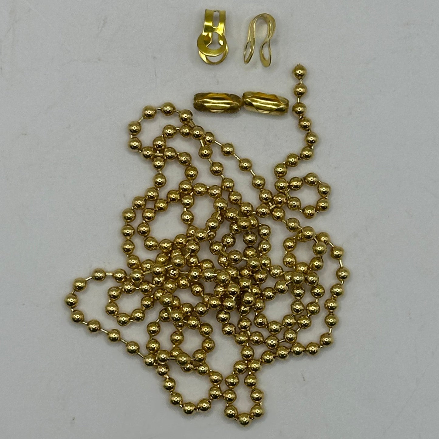 No. 6 (3.2mm) Ball Chain Kit (Chrome / Stainless Steel / Brass)