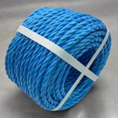 Blue Polypropylene Rope - Mini Coils