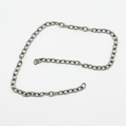 Nickel Plated Soldered Brass Trace Chain