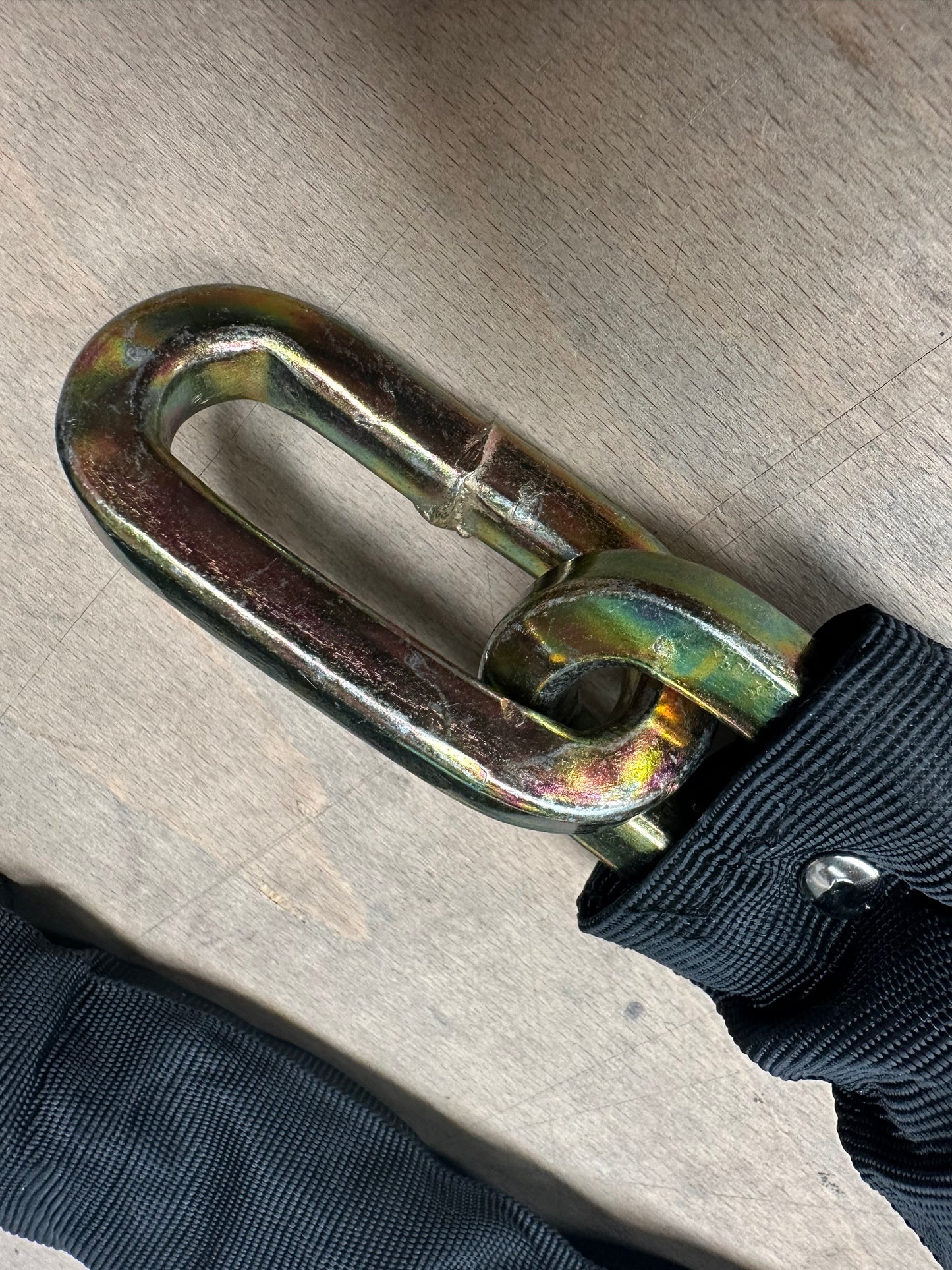 Quadlink Security Chain with Fabric Sleeve