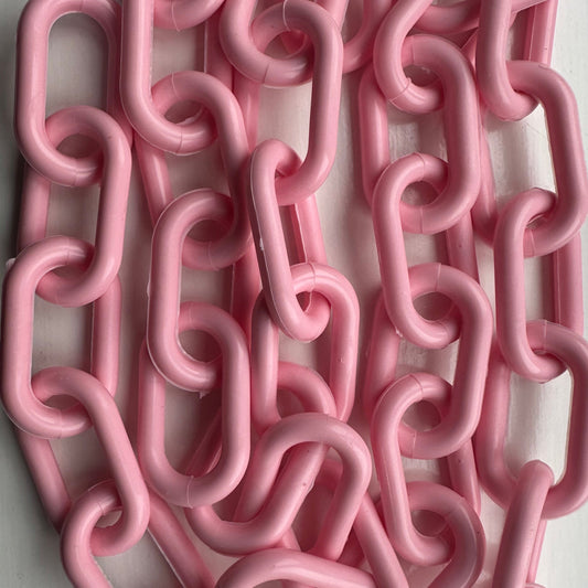Pink Plastic Chain