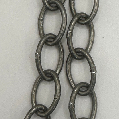 Steel Oval Link Chain - Unfinished