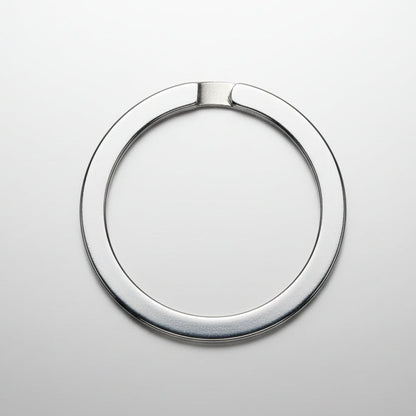 Heavy Duty Flat Steel Split Key Rings