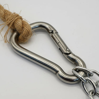 Carbine Hook  - Asymmetric - Stainless Steel