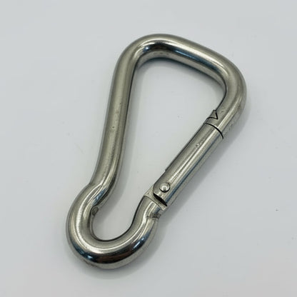 Carbine Hook  - Asymmetric - Stainless Steel
