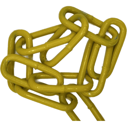 6 x 42 Welded Chain - Yellow Powder Coated