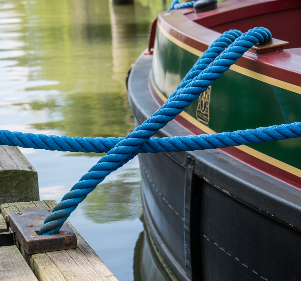 Blue Polypropylene Rope - Mini Coils