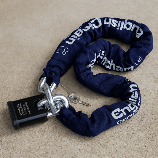 14mm Superquad Security Chain + 65mm Steel Close Shackle Padlock
