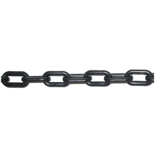 Black Plastic Chain by the metre