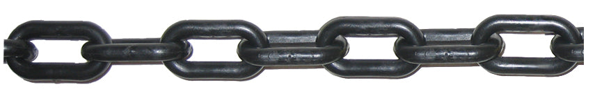 Black Plastic Chain by the metre
