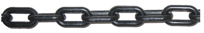 Black Plastic Chain by the metre