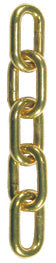 Brass Plated Steel Welded Chain