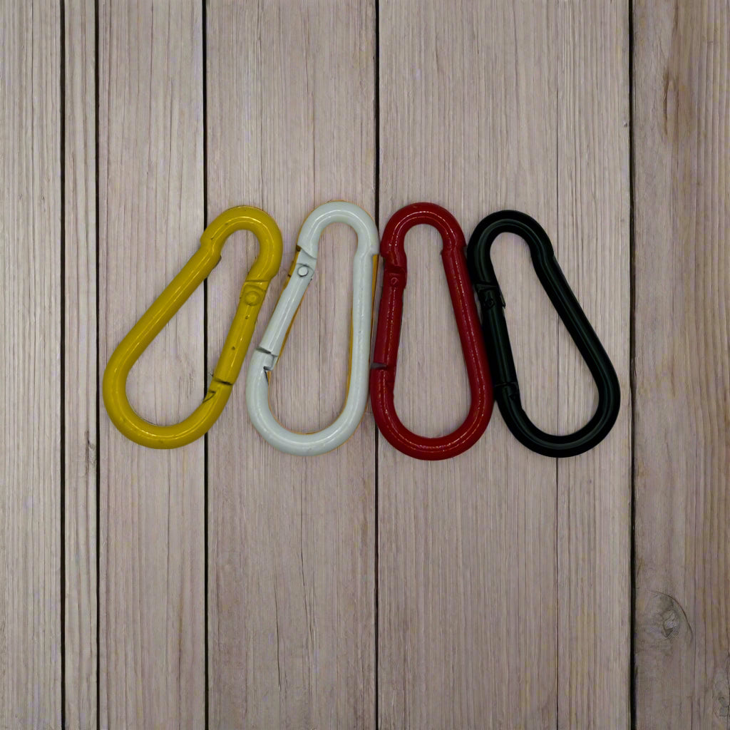 Black Epoxy Coated Steel Carbine Hooks