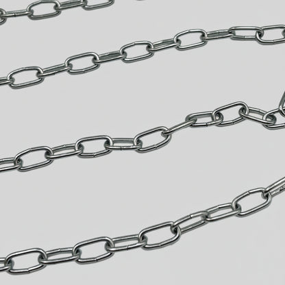 Chrome Plated Brass Clock Chain