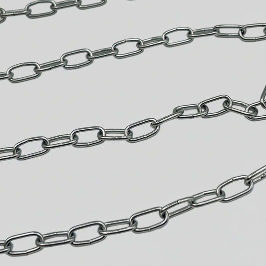 Chrome Plated Brass Clock Chain