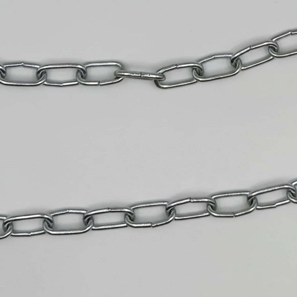 Chrome Plated Brass Clock Chain