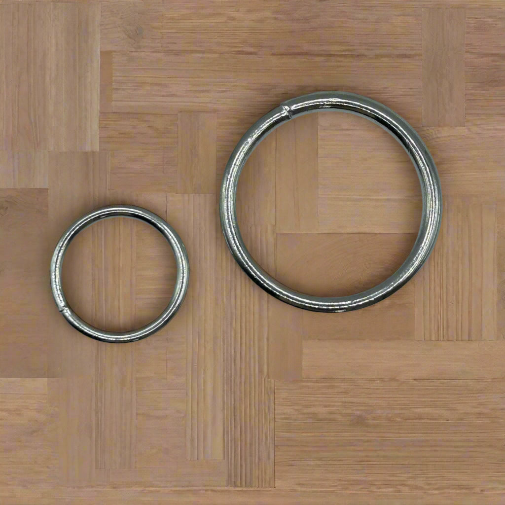 Polished Steel Welded Rings