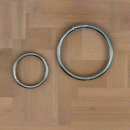 Polished Steel Welded Rings