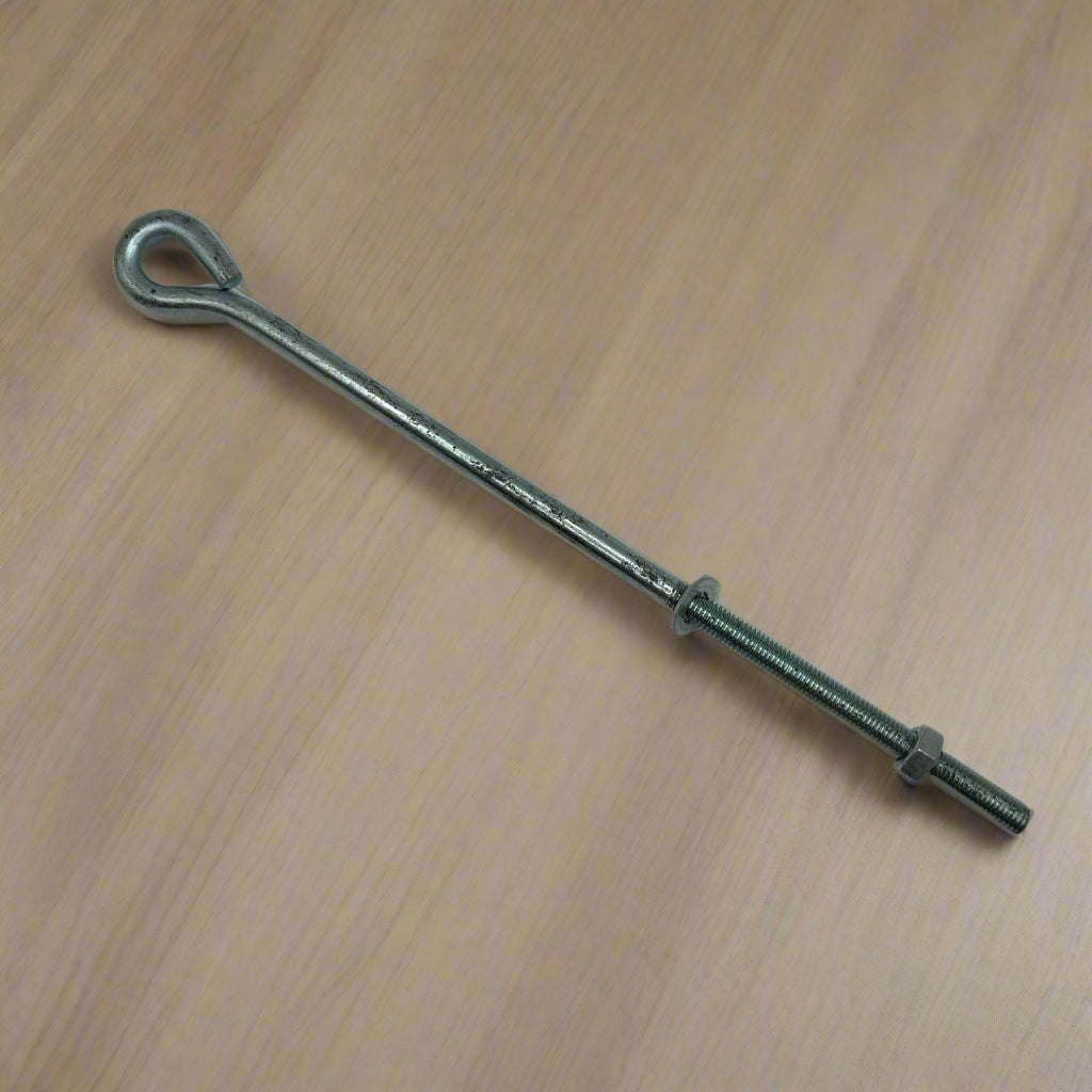 Zinc Plated Unwelded Eyebolts with Nut and Washer