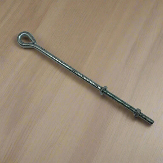 Zinc Plated Unwelded Eyebolts with Nut and Washer