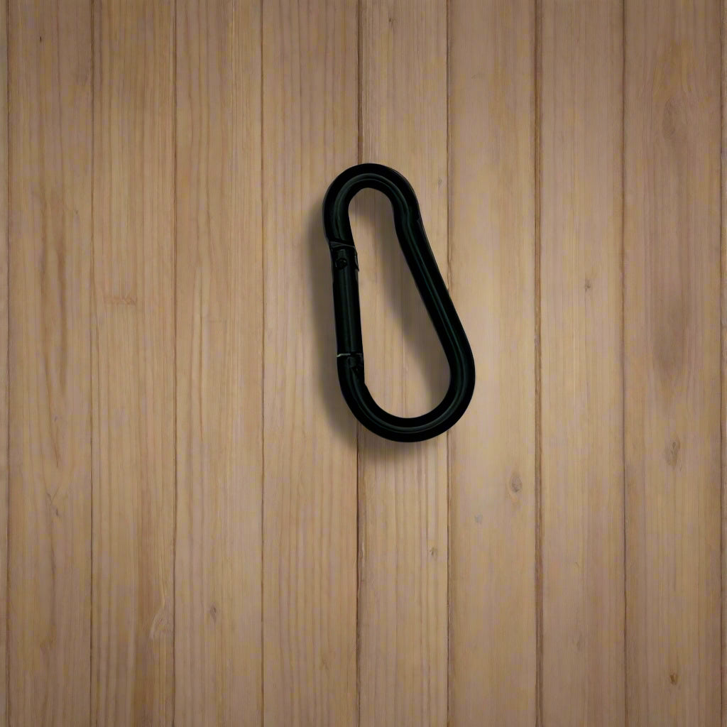 Black Epoxy Coated Steel Carbine Hooks