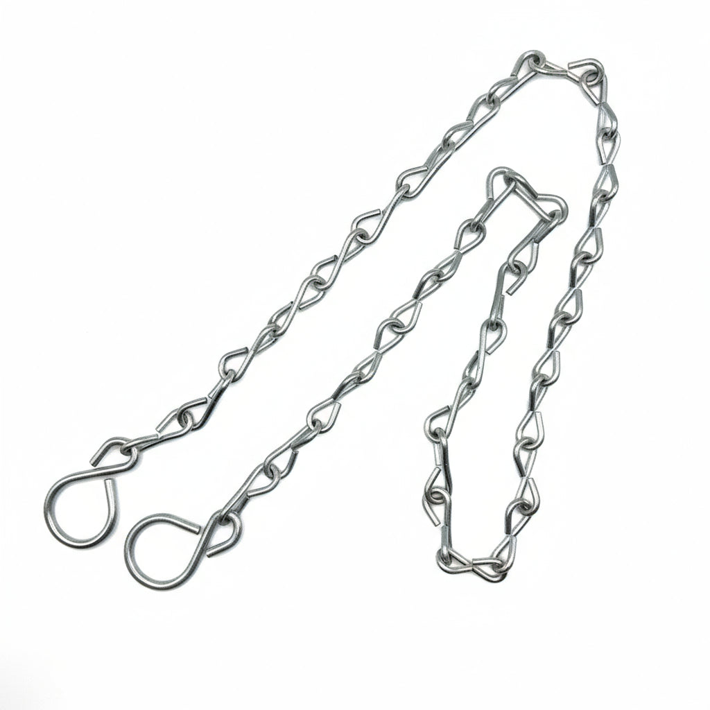 35" 3mm- Zinc Plated Steel Jack Chain