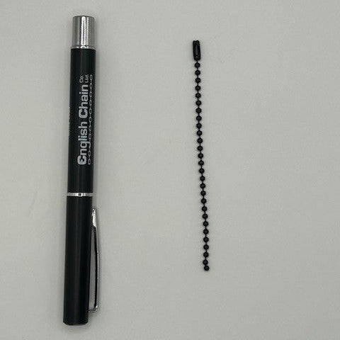 No.3 (2.4mm) Black Steel Ball Key Chains