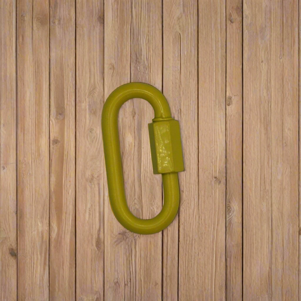 Yellow Epoxy Coated Steel Quick Links