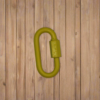 Yellow Epoxy Coated Steel Quick Links