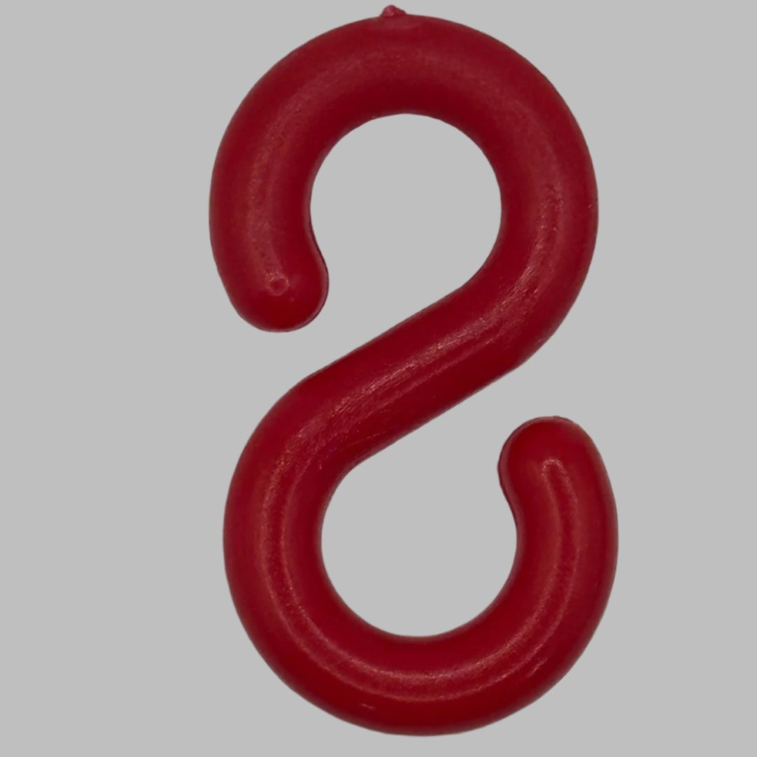 8mm Plastic ''S'' Hooks