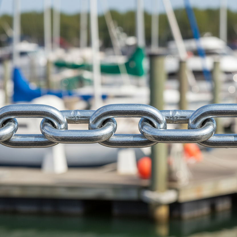 Stainless Steel Calibrated Chain - For Anchor Windlasses