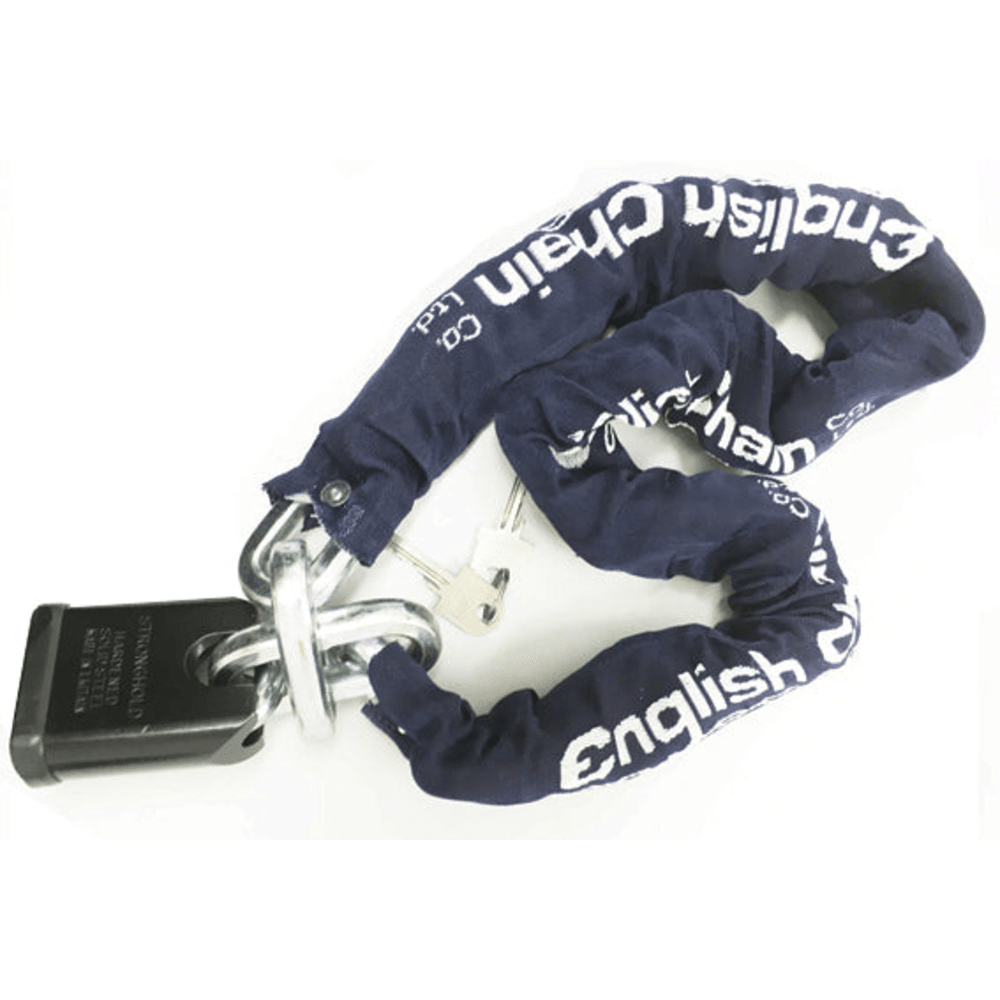Securing Shackle Chain Security Chain & Steel Close Shackle Padlock for Motorbike, Bike ...