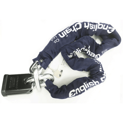 14mm Superquad Security Chain + 65mm Steel Close Shackle Padlock
