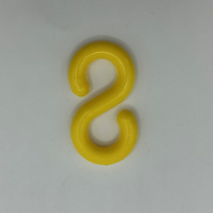 8mm Plastic ''S'' Hooks