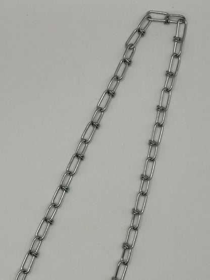 Zinc Plated Steel Knotted Chain